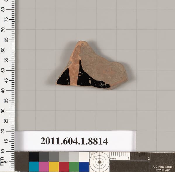 Terracotta fragment of a kylix (cup)