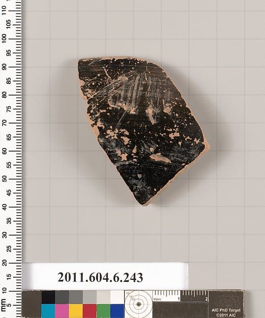 Terracotta rim fragment of a bowl