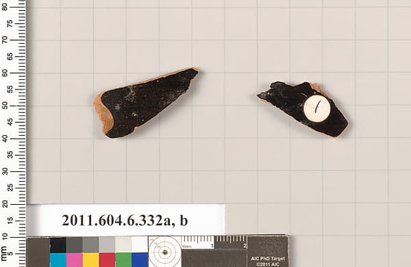 Terracotta fragments of unidentified shapes