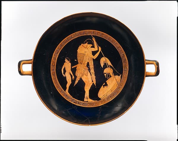 Terracotta kylix (drinking cup), by Thorvaldsen Group