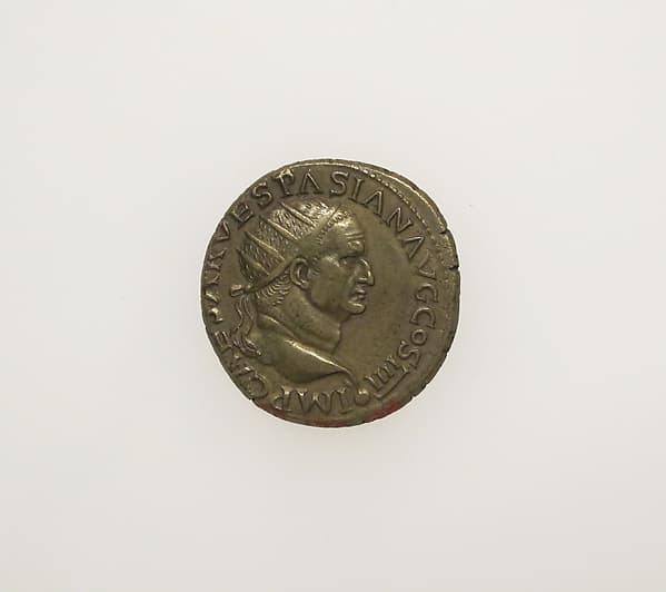 Bronze dupondius of Vespasian
