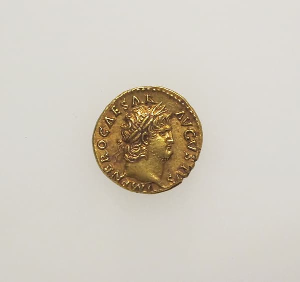 Gold aureus of Nero