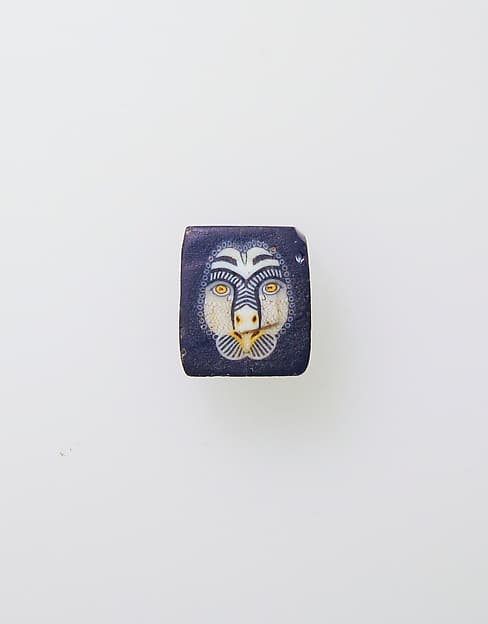 Mosaic glass inlay