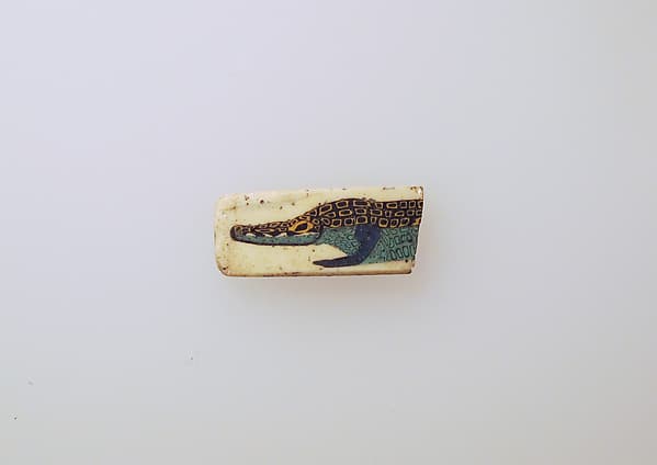 Mosaic glass inlay