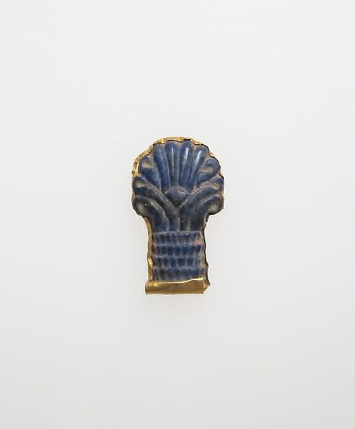 Bead ornament with lapis lazuli