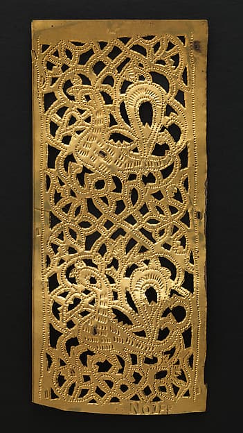 Brass Cutout, by Lockwood de Forest