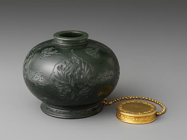 Inkpot of the Emperor Jahangir, by Mu'min Jahangir