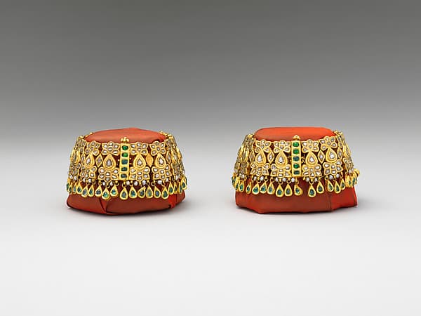 Pair of Jeweled Anklets (Paijeb)