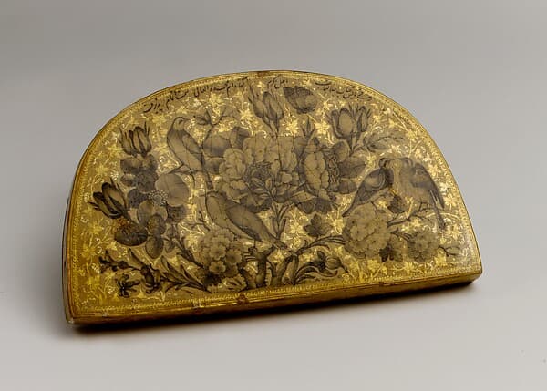 Lacquer Mirror Case, by Fathallah Shirazi