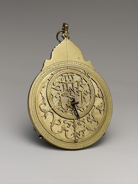 Planispheric Astrolabe, by Muhammad Zaman al-Munajjim al-Asturlabi