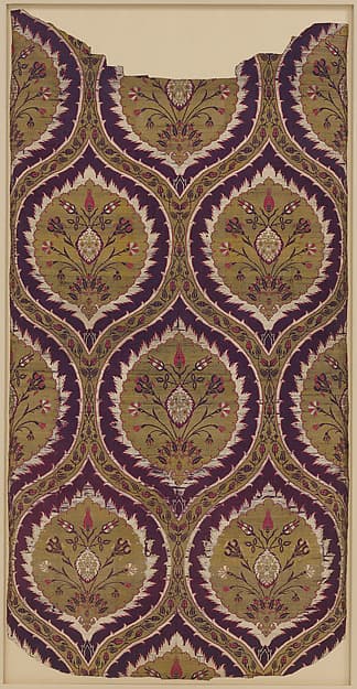 Fragmentary Loom Width with Ogival Pattern