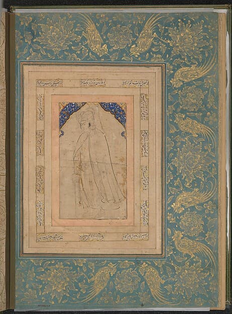 "Standing Youth in a Cape," Folio from the Bellini Album