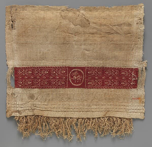 Sleeve Fragment with a Band Decorated with an Animal