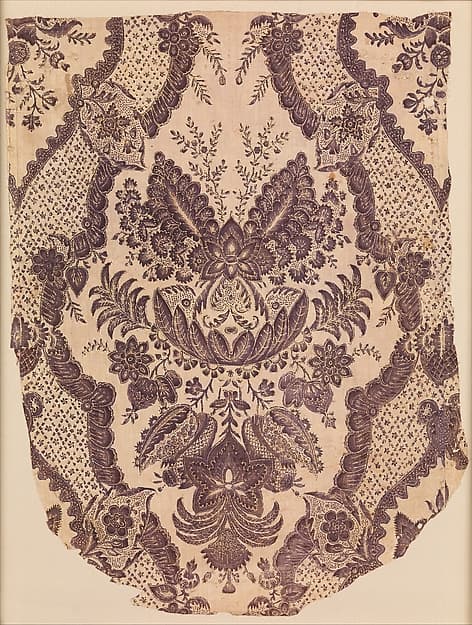 Textile Panel of Chintz