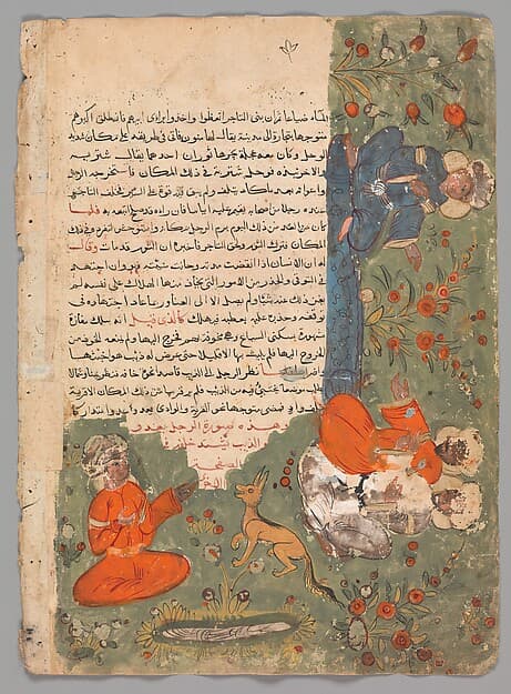 Folio from a Kalila wa Dimna