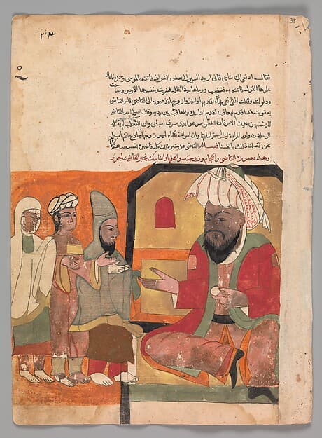 Folio from a Kalila wa Dimna