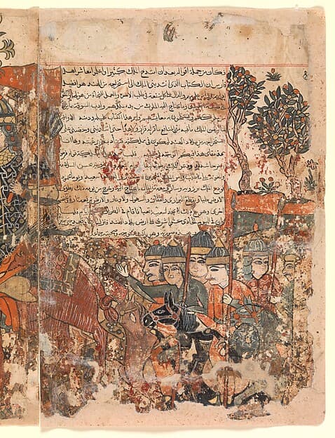 "Burzuya's Mission" Folio 5v, 6r from a Kalila Wa Dimna of Bidpai