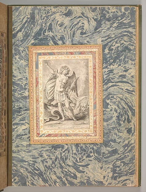 "St. Michael, the Archangel," Folio from the Bellini Album