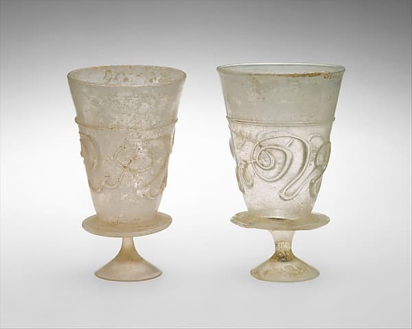 Goblet with Applied Decoration