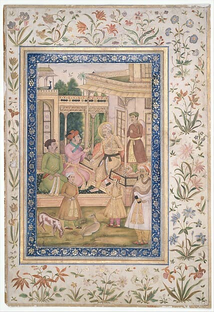 Akbar Visited by Jahangir and Daniyal