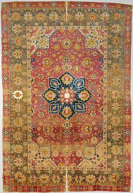 Silk Kashan Carpet