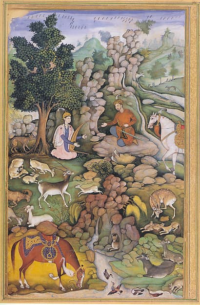 Hasht Bihisht from Khamsa (Quintet) of Amir Khusrau Dihlavi, by Miskin