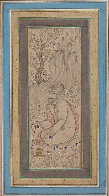 Man with Prayer Beads, by Muhammad `Ali