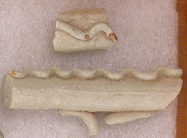 Fragment of a Handle with Wavy Band