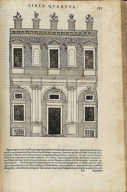 Bononiensis de architectura libri quinque quibus cuncta fere architectonicae facultatis mysteria docte, perspicue . . ., by Sebastiano Serlio