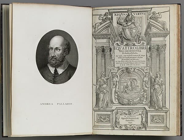 I quattro libri dell'architettura di Andrea Palladio . . ., by Andrea Palladio