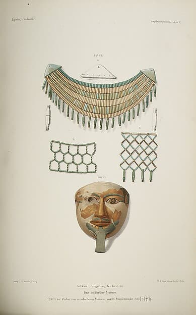 Denkmaler aus Aegypten und Aethiopien: nach den Zeichnungen der von Deiner Majestat dem Konige von Preussen Friedrich Wilhelm IV Nach Diesen Landern Gesendeten und in den Jahren 1842–1845 Ausgefuhrten Wissenschaftlichen Expedition . . ., by Richard Lepsius