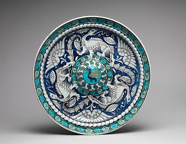 Plate, by William De Morgan