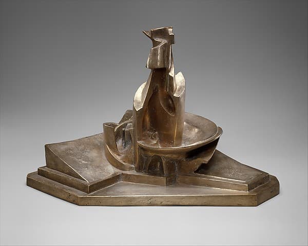 Development of a Bottle in Space, by Umberto Boccioni