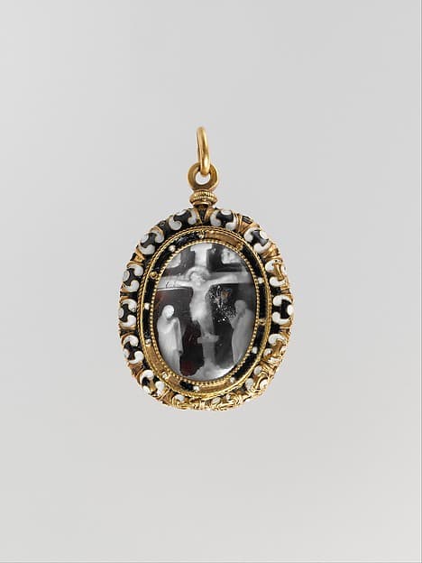 Christ Crucified between the Virgin and Saint John