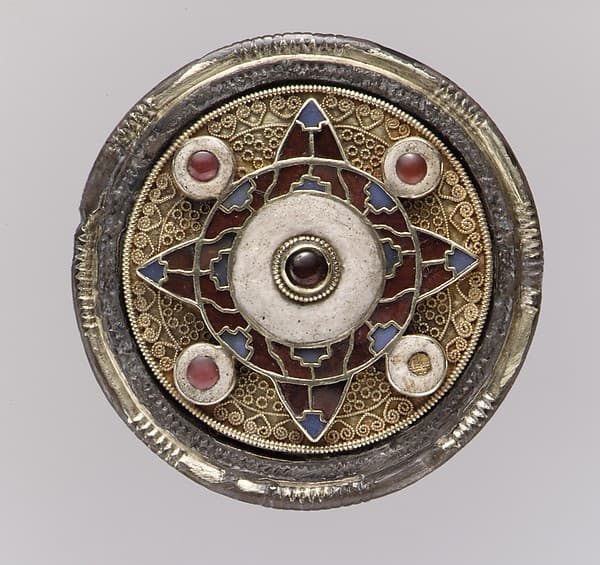Disk Brooch