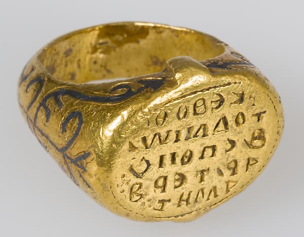 Signet Ring of John, Imperial Spatharios