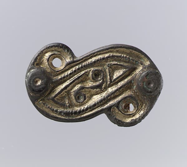 S-Shaped Brooch
