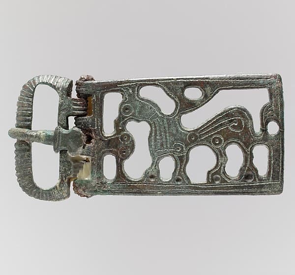 Belt Buckle with a Griffin