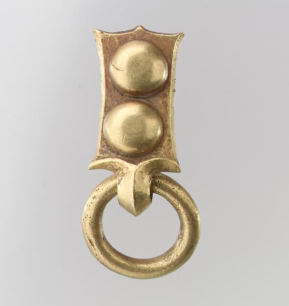 Gold Belt Mount with Loop