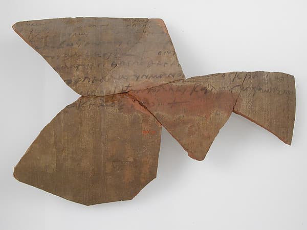 Ostrakon with Troparion (?)
