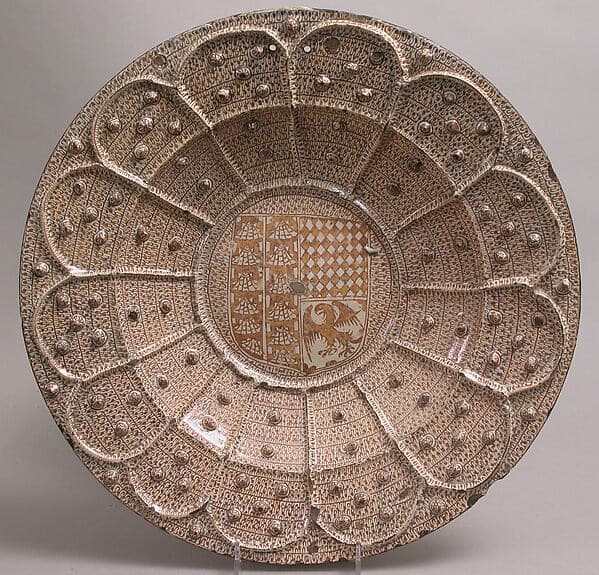 Dish with Heraldic Shield