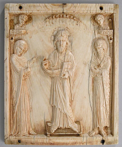 Icon with the Deesis