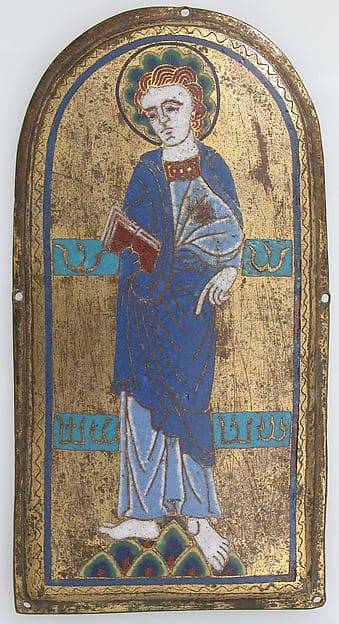 Plaque with Saint John the Evangelist