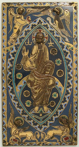 Plaque with Christ in Majesty
