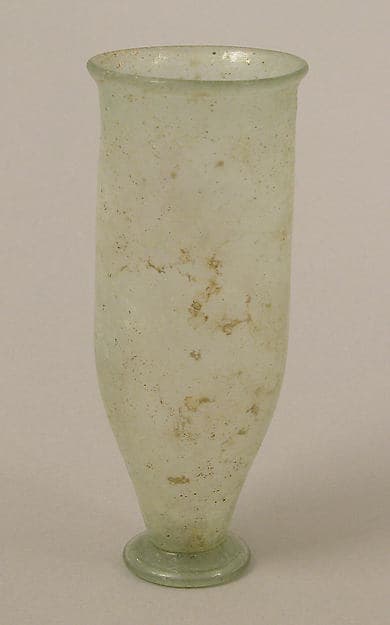 Footed Glass Beaker