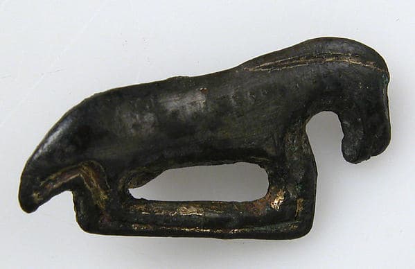 Horse-Shaped Brooch