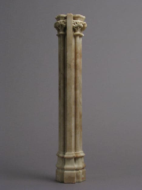 Architectural Fragment from a Retable, Tabernacle, or Tomb