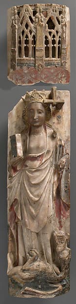 Saint Margaret of Antioch, by British School