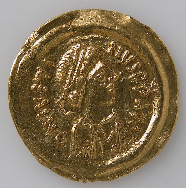 Tremissis of Mauricius Tiberius