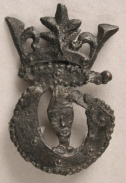 Badge with Bust of Crowned Becket
